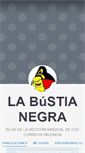 Mobile Screenshot of labustianegra.com